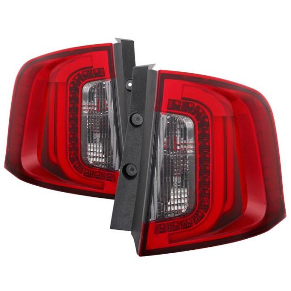 Xtune LED Tail Lights Ford Edge (2011-2013) Red Smoked Cheap