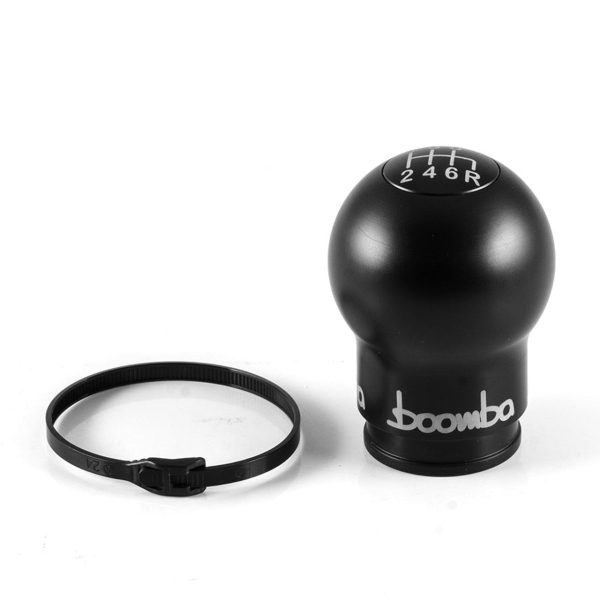 Boomba Racing Round Shift Knob Honda Civic (16-20) Civic Type-R   Si (17-20) [420g] Black Fashion