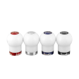 Boomba Racing Round Shift Knob Subaru Impreza (04-14) [270g V2] White Delrin Sale