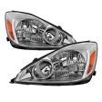 Xtune Headlights Toyota Sienna (04-05) [OEM Style] Black or Chrome w  Amber Turn Signal Light Online now