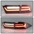 Xtune Tail Lights Acura TSX (2006-2008) [w  Light Bar LED] Red Clear or Black Discount