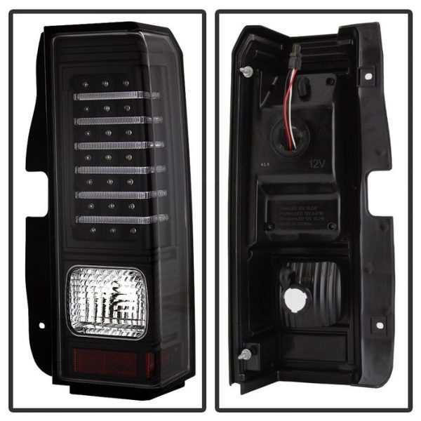 Xtune LED Tail Lights Hummer H3 (2006-2009 ) Black or Chrome Housing Discount