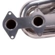 BBK Shorty Headers Ford Mustang GT 4.6L V8 (05-10) [1-5 8 Equal Length  CARB SMOG Legal] Titanium or Polished Silver Ceramic For Discount