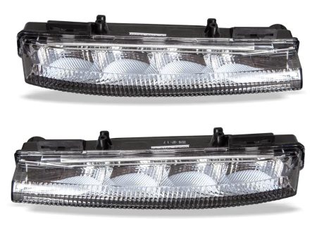 Winjet DRL Fog Lights Mercedes SLK R172 (2011-2013) Clear Lens Online now