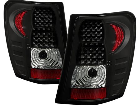 Xtune LED Tail Lights Jeep Grand Cherokee (1999-2004) Black or Chrome Housing Supply