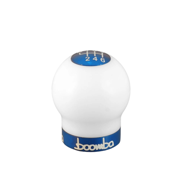 Boomba Racing Round Shift Knob Ford Fiesta ST (14-19) [270g V2] White Delrin For Sale