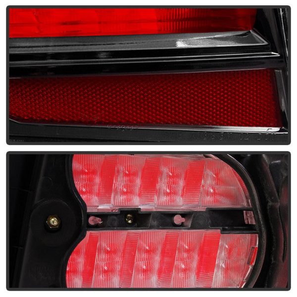 Xtune Tail Lights Acura TL Type S (2007-2008) [OEM Style]  Red Smoke Hot on Sale