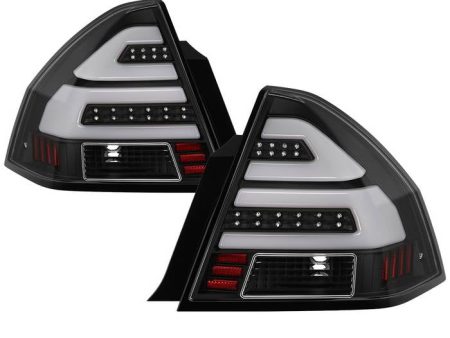 Xtune LED Tail Lights Chevy Impala (06-13) Impala Limited (14-16) [Black Housing] Clear or Smoke Lens Sale