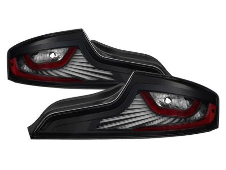 Xtune Tail Lights Infiniti G35 Coupe (2006-2007) [LED Light Tube Style] Black or Black Smoked Supply