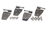 Kentrol Door Hinge Jeep Wrangler TJ (1997-2002) Polished or Black Online Sale