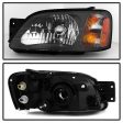 Xtune Headlights Subaru Baja (03-06) [OEM Style] Black w  Amber Turn Signal Lights For Discount