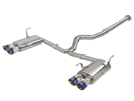 aFe Exhaust Subaru WRX STI (2015-2021) 3  to 2.5  Takeda Series in 304 Stainless Steel w  Dual Tips For Discount