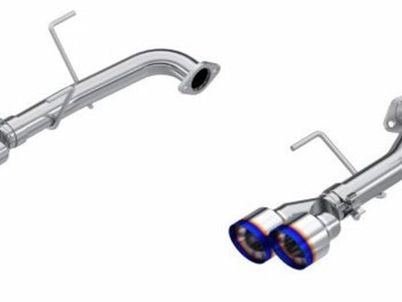 MBRP Exhaust Subaru WRX 2.4L (22-23) 2.5  Axleback - Dual Split Rear   T304 Stainless Steel   Quad Tips   Race Profile For Discount