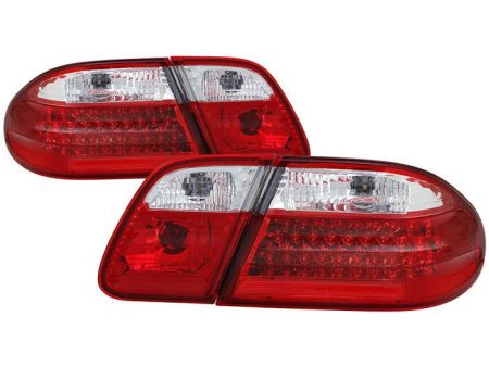 Xtune LED Tail Lights Mercedes E-Class W210 (1996-2002) Red Clear or Red Smoke Lens Supply