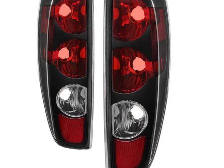 Xtune Tail Lights Chevy Colorado (2004-2012) [Euro Style] Black Clear or Smoked Lens on Sale