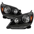 Xtune Headlights Honda Odyssey (05-10) [OEM Style] Black w  Amber Turn Signal Lights Online now