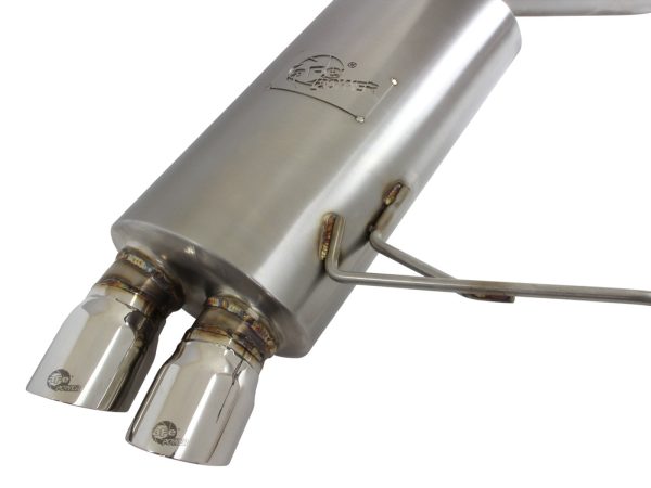 aFe Exhaust BMW 325i 325xi (2006) 328xi (2007-2008) 2.5  Mach Force-XP Series in 304 Stainless Steel w  Dual Tips Sale