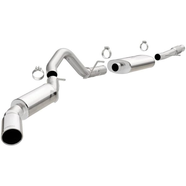 Magnaflow Catback Exhaust GMC	Yukon XL V8 6.2L (15-20) [Street Series - Single Straight Passenger Side Rear Exitw  Polished Tips] 19040 Online Sale