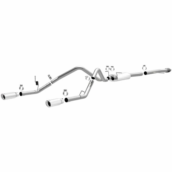 Magnaflow Exhaust Chevy Silverado 4.3L V6  5.3L V8 (14-19) [Street Series]  Catback - 15267 Online Hot Sale