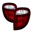 Xtune Tail Lights Plymouth Grand Voyager (01-03) [OEM Style] Red Lens Sale