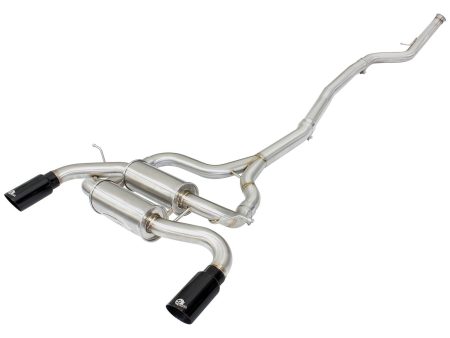 aFe Exhaust BMW 435i xDrive (2014-2016) 2.5  Mach Force-XP Series in 304 Stainless Steel w  Dual Tips Supply