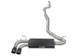 aFe Exhaust BMW 328i (2012-2016) 428i (2014-2016) 3  to 2.25  Mach Force-XP Series in 304 Stainless Steel w  Dual Tips Fashion