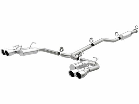 Magnaflow Exhaust Toyota Camry XSE 3.5 V6 (2018-2022) Catback w  Polished Quad Tips 19411 on Sale