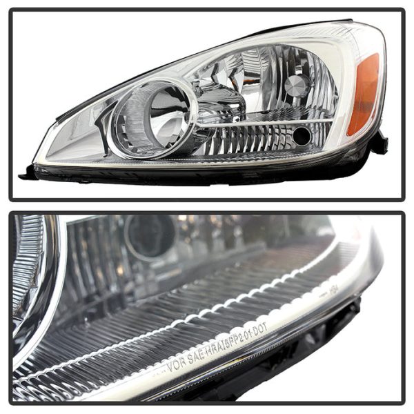 Xtune Headlights Toyota Sienna (04-05) [OEM Style] Black or Chrome w  Amber Turn Signal Light Online now