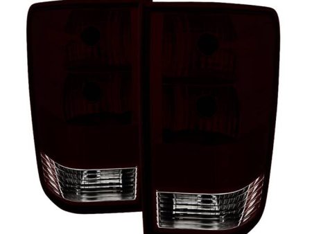 Xtune Tail Lights Nissan Titan (2004-2015) [OEM Style] Red Smoked For Cheap