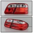 Xtune LED Tail Lights Mercedes E-Class W210 (1996-2002) Red Clear or Red Smoke Lens Supply