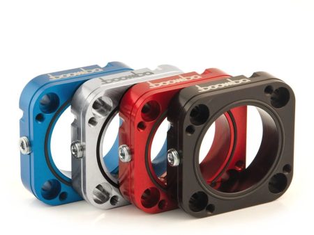 Boomba Racing Throttle Body Spacer Ford Fiesta ST 1.6L (14-19) Anodized or Aluminum For Sale