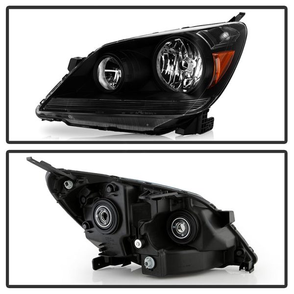 Xtune Headlights Honda Odyssey (05-10) [OEM Style] Black w  Amber Turn Signal Lights Online now