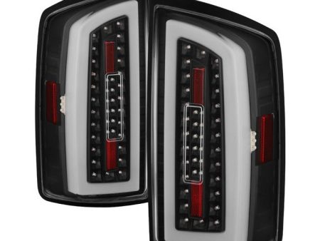 Xtune LED Tail Lights Dodge Ram 1500 (07-08) [w  Light Bar LED] Chrome or Black Housing Fashion