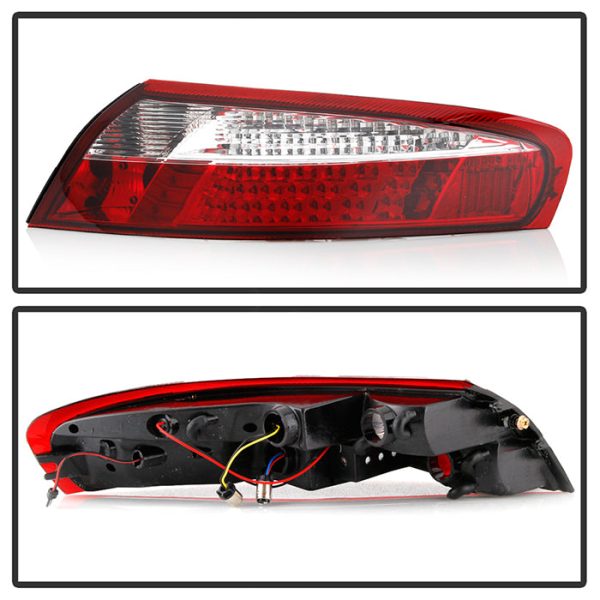 Xtune LED Tail Lights Porsche 911 996 (1999-2004) Red Clear Lens Online