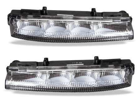 Winjet DRL Fog Lights Mercedes E-Class W212 S212 (2009-2012) Clear Lens Sale