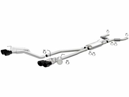 Magnaflow Catback Exhaust Lincoln Aviator V6 3.0L (20-23) [Street Series - Quad Split Rear Exit w  Polished Tip] 19515 Online