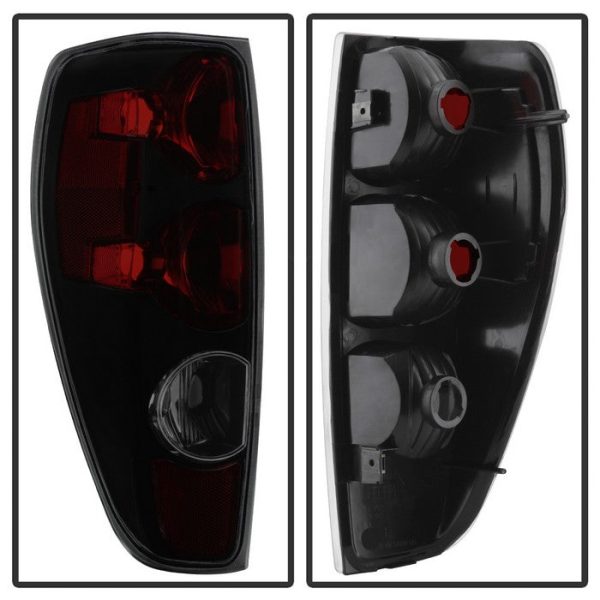 Xtune Tail Lights Chevy Colorado (2004-2012) [Euro Style] Black Clear or Smoked Lens on Sale