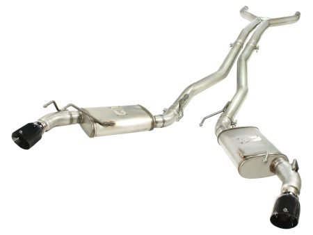 aFe Exhaust Chevy Camaro SS (2010-2013) ZL1 (2012-2013) 3  Mach Force-Xp Series in 409 Stainless Steel w  Dual Tips Cheap