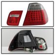 Xtune LED Tail Lights BMW E46 3-Series Sedan (2002-2005) Red Clear Discount