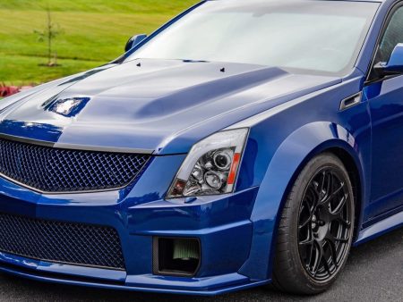 Spec-D Projector Headlights Cadillac CTS (2008-2014) Sequential Switchback LED DRL - Black   Chrome   Smoked Online Sale