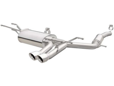 Magnaflow Catback Exhaust Mazda MX5 Miata 2.0L (2015-2022) [Street Series - Dual Straight  w  Polished Tip] 19132 Fashion