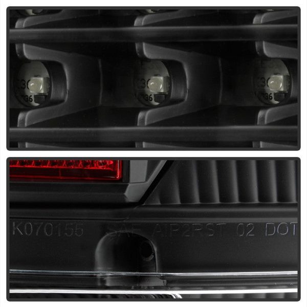 Xtune LED Tail Lights Ram 2500 3500 (2003-2006) Black or Black Smoked For Discount