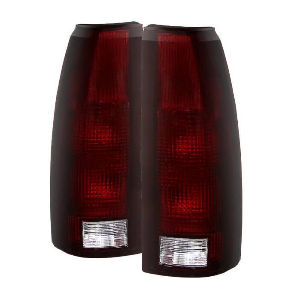 Xtune Tail Lights Chevy Tahoe (95-00) [OEM Style] Red Clear or Red Smoked Lens Fashion