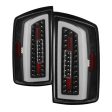 Xtune LED Tail Lights Ram 2500 3500 (07-09) [w  Light Bar LED] Chrome or Black Housing Online