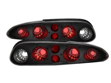 Xtune Tail Lights Chevy Camaro (93-02) [Euro Style] Black Clear or Black Smoked Online Sale