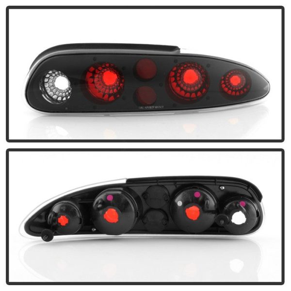 Xtune Tail Lights Chevy Camaro (93-02) [Euro Style] Black Clear or Black Smoked Online Sale