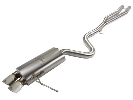 aFe Exhaust BMW 325i 325xi (2006) 328xi (2007-2008) 2.5  Mach Force-XP Series in 304 Stainless Steel w  Dual Tips Sale