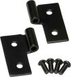 Kentrol Lower Door Hinge Jeep Wrangler CJ YJ TJ (1976-2006) Polished or Black Online now