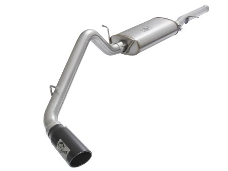 aFe Exhaust Chevy Silverado   GMC Sierra 1500 (2009-2018) 3  Mach Force-Xp Series in 409 Stainless Steel w  Single Tip Online Hot Sale