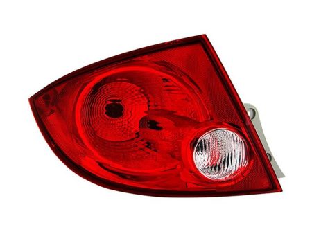 Xtune Tail Lights Chevy Cobalt Sedan (05-10) [OEM Style] Red Clear or Red Smoked Online